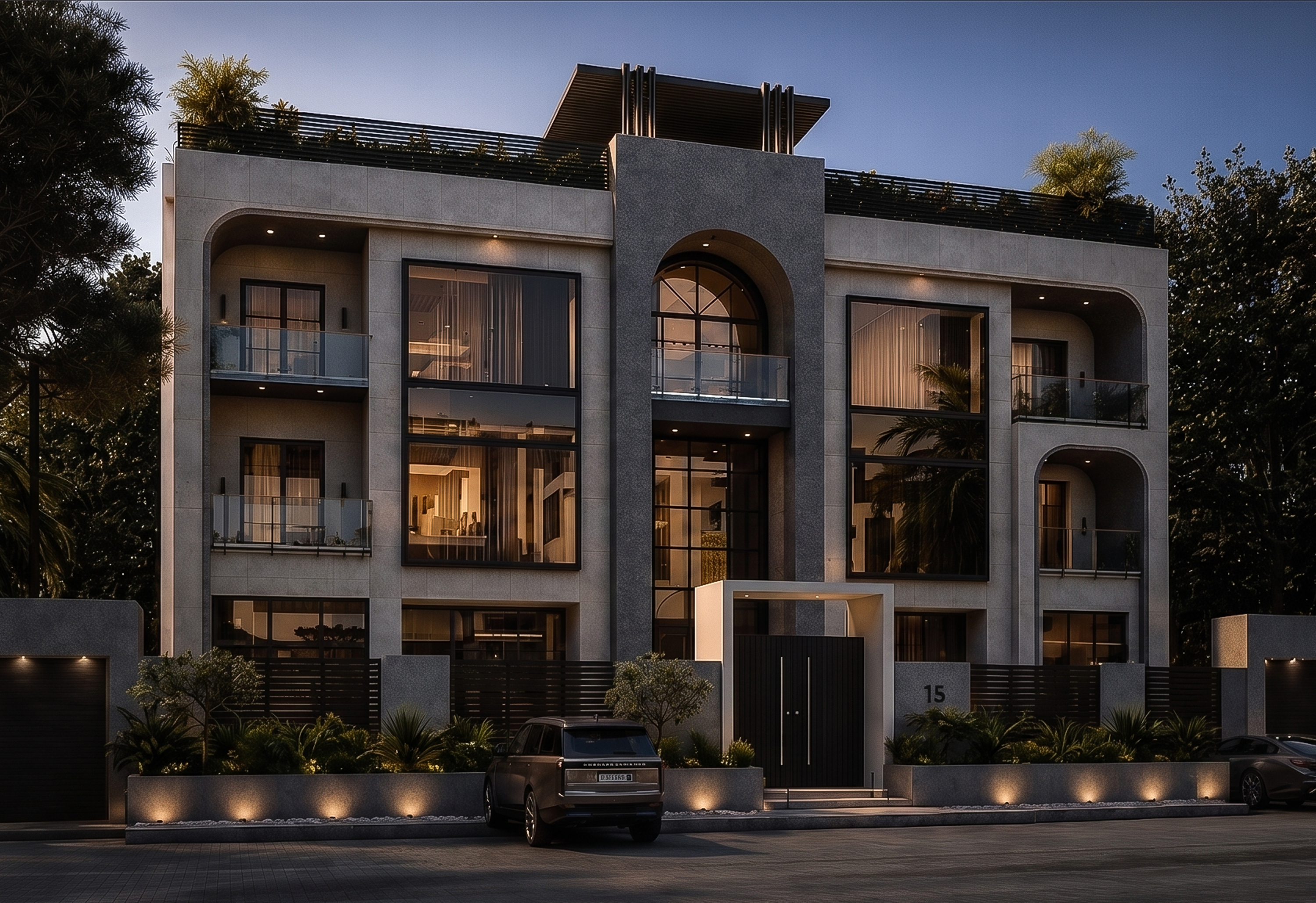 West Golf Residence — View
