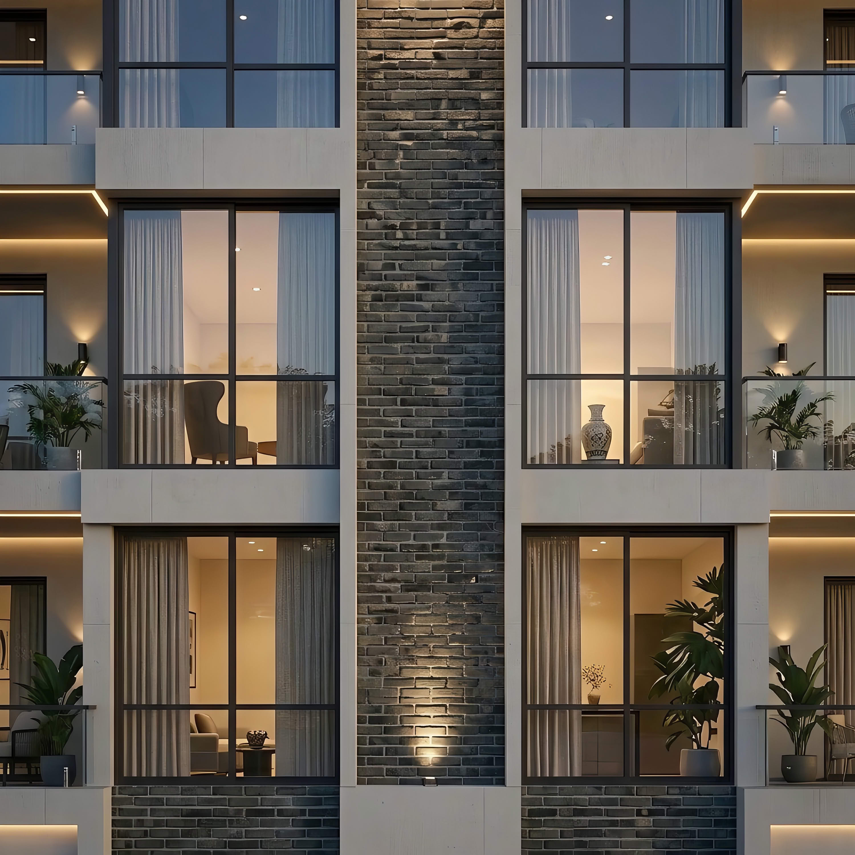 Al Hadaba Al Wosta Building — Detail